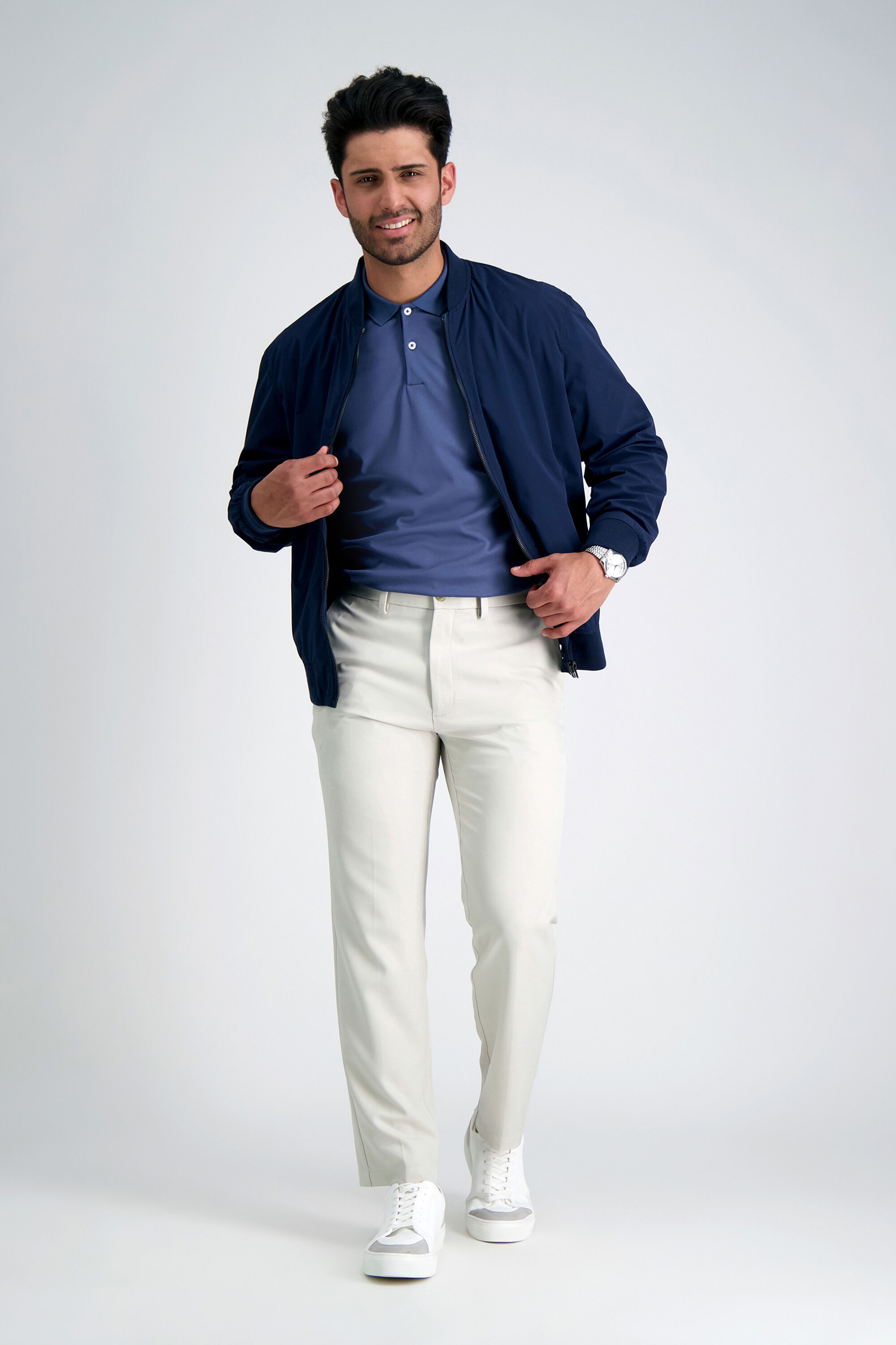 Details about New HAGGAR CLOTHING Mens Sz 56WX32L Navy Cool 18 Pleated Pants Classic Fit Details about New HAGGAR CLOTHING Mens Sz 56WX32L Navy Cool 18 Pleated Pants Classic Fit